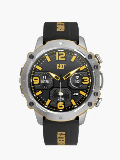 SmartWatch Caterpillar  Doble Correa| Negro - Amarillo
