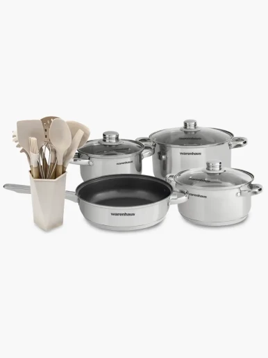 Set de Ollas Warenhaus Gratis Set de Utensilios