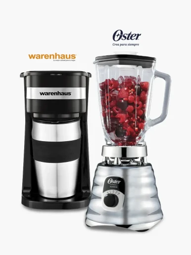 Licuadora Clásica Oster Gratis Cafetera Personal Warenhaus