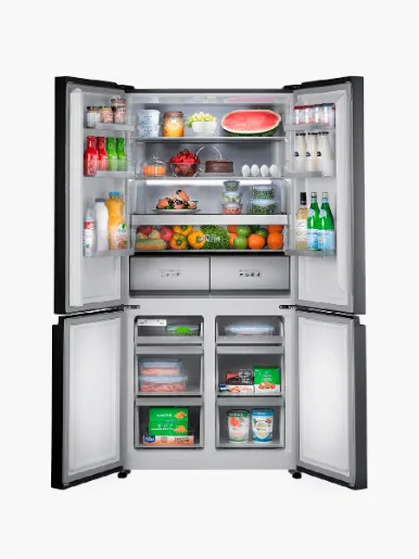 Combo Indurama Refrigeradora Cross Door  RI-880I | 586 Lts + Minibar Curved RI-120RJ | 95 Lts