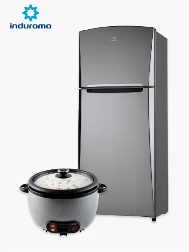 Combo Refrigeradora RI475 Indurama Gratis Olla Arrocera