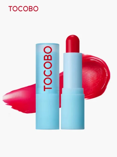 Tocobo - Bálsamo Labial con Color Glow & Glass | Cherry